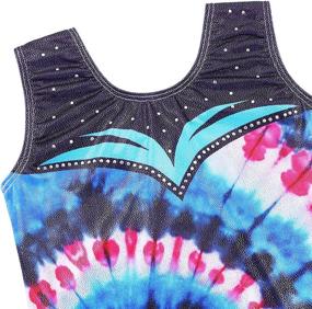 img 1 attached to BAOHULU Girls Gymnastics Leotard: Shiny Embroidery Activewear For Kids & Children