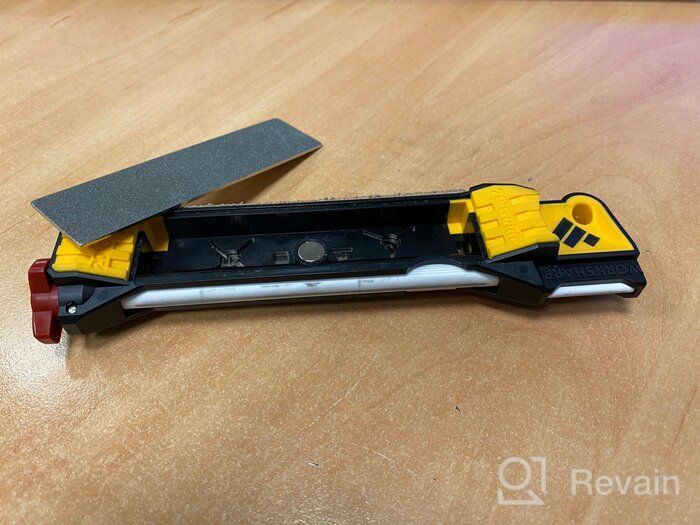 img 3 attached to 🔪 Work Sharp Guided Field Sharpener 2.2.1 WSGFS221, black/yellow - Superior Sharpening Set review by Jnis Banders ᠌