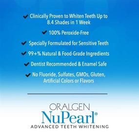img 2 attached to 🦷 Unlock a Brighter Smile with Oralgen Nupearl Advanced Whitening System