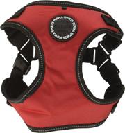 🐾 puppia plra-hc9323-rd-l large red trek harness c pet-vest-harnesses for superior control and comfort logo