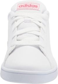 img 3 attached to Adidas Unisex Advantage Sneaker Little Girls' Shoes : Athletic