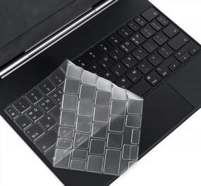 img 4 attached to Ultra-Thin Keyboard Cover For Apple IPad Air 5Th/4Th Gen And 2022 M2 IPad Pro 11" With Magic Keyboard (4Th/3Rd/2Nd Gen) - US Keyboard Layout By CaseBuy