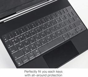 img 1 attached to Ultra-Thin Keyboard Cover For Apple IPad Air 5Th/4Th Gen And 2022 M2 IPad Pro 11" With Magic Keyboard (4Th/3Rd/2Nd Gen) - US Keyboard Layout By CaseBuy