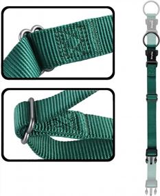 img 1 attached to Durable And Safe Dog Collar For Small Pup Boys And Girls - Hyhug Nylon Classic With Quick On & Off Buckle