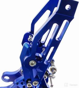 img 2 attached to Krace Motorcycle Footrests Adjustable 2012 2015