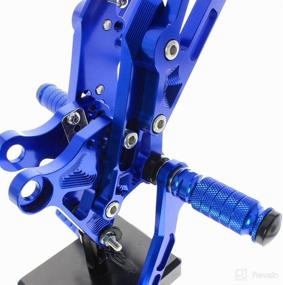 img 3 attached to Krace Motorcycle Footrests Adjustable 2012 2015