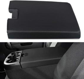 img 4 attached to 🚗 VANJING Center Console Lid Armrest Kit Cover with Latch for Chevy GMC Silverado Suburban Tahoe Sierra 2007-2013 Pickup - Console Cover Repair Kit Replacing 20864154
