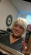 img 1 attached to Unisex Short Anime Cosplay Wig - Spiky Layered St Patricks Green review by Melissa Hall