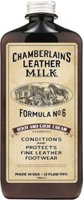 img 4 attached to Leather Milk Boot Conditioner Cleaner