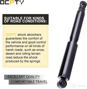 img 1 attached to 🚗 High-Quality Chevy Shocks: OCPTY Rear Shock Absorbers for Equinox, Terrain, Torrent, Saturn Vue - Pack of 2 (Fits 2005-2011)