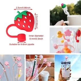 img 1 attached to Reusable Silicone Portable Creative Accessories Kitchen & Dining