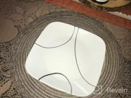 img 1 attached to U'Artlines 15 Inch Round Cotton Placemats Non Slip Heat Resistant Braided Table Mats For Fall, Dinner Parties, BBQs, Indoor And Ourdoor Use (6Pcs Placemats, Beige) review by Scott Snyder