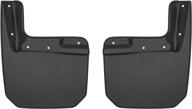 🐾 husky liners front mud guards - black (58151) for 2018-2021 jeep wrangler - 2 pcs set: a review логотип