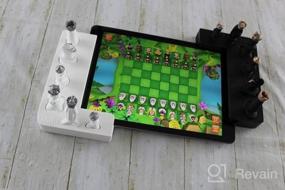 img 8 attached to Tacto Chess: лучший набор интерактивных шахмат для детей и начинающих — набор и приложение PlayShifu с 4 режимами!