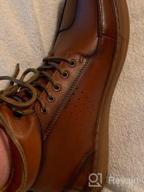 img 1 attached to Men'S Arkbird Leather Lace-Up Chukka Sneaker Boots For Casual Wear review by Etai Gopala