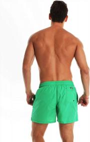 img 1 attached to Men'S Quick Dry Swim Trunks - YnimioAOX Beach Shorts With Mesh Lining