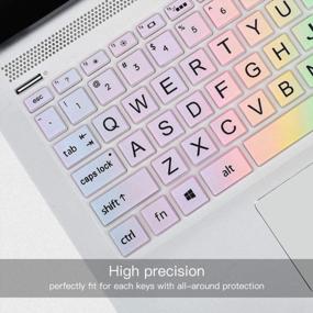 img 2 attached to Защитите свой HP Pavilion X360 и ноутбук с помощью чехла для клавиатуры, совместимого с 14-Dq, 14-Fq, 14-Dk и многим другим!