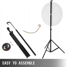 img 2 attached to Spice Up Your Event With Happybuy'S 24 Inch Color Prize Wheel And Folding Tripod Stand - Perfect For Trade Shows, Carnivals And Spin Games!