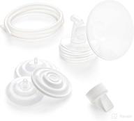 🍼 spectra - wide breast shield set for optimal breast milk extraction - medium 24mm логотип