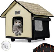 🏠 furhome collective heated cat houses: keep your indoor cats warm & dry with elevated, waterproof, and insulated pet shelter logo