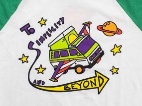 img 3 attached to Youth Baseball Style T-Shirt - Van Lightyear 'GoWesty To Simplicity & Beyond' Design