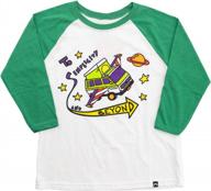 youth baseball style t-shirt - van lightyear 'gowesty to simplicity & beyond' design logo