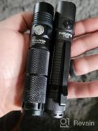 img 1 attached to ThruNite TT20 Rechargeable Flashlight, Momentary-On Tail Switch, High 2526 Lumen Bright Output Turbo Mode, USB C Rechargeable, 258 Meters Beam Distance, For Hunting, Hiking - Desert Tan CW review by Brandon Selpasoria