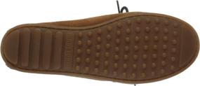 img 1 attached to 🏾 Adorable Little Brown Girls' Thunderbird Flats by Minnetonka - Perfect Toddler Shoes!