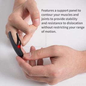 img 3 attached to Qiancheng Basketball Finger Guard Protector And Brace Support For Active Sports