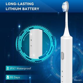 img 2 attached to 💎 Simple Plus Ultrasonic Toothbrush - Advanced Ultrasonic Technology for Optimal Dental Care