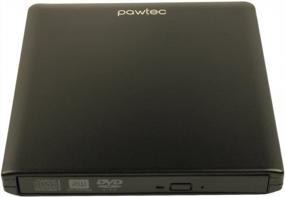 img 3 attached to Black Aluminum Lightscribe External DVD-RW Writer With USB 3.0 - Pawtec 8X Optical Drive