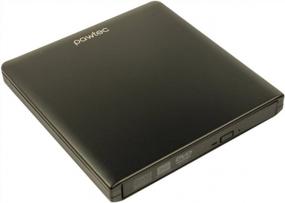 img 4 attached to Black Aluminum Lightscribe External DVD-RW Writer With USB 3.0 - Pawtec 8X Optical Drive