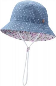 img 1 attached to Protect Your Little One In Style: Vivobiniya Baby Bucket Hats With UPF50+ Sun Protection For Boys And Girls