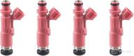 🔧 jdmon fuel injector compatible with toyota tacoma & 4runner 2.4l 2.7l (1998-2004) - pack of 4, replaces 23250-75080 логотип