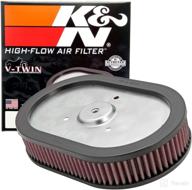 🏍️ k&amp;n engine air filter hd-0910: high performance powersport filter for 2009-2017 harley davidson логотип