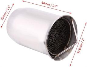 img 3 attached to Universal Exhaust Motorcycle Silencer Eliminator