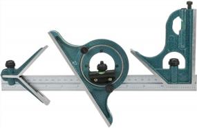 img 3 attached to Precision Measuring With Grizzly G5726 12-Inch Combination Square - 4-Piece Set
