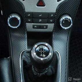 img 2 attached to 💎 Dazzling Jessica Alba Car Interior One-Key Engine Start Stop Ignition Push Button - Glamorous Diamante Ring for Cars, Trucks, Jeeps, SUVs, and More