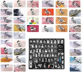 img 2 attached to 62Pcs Domestic Sewing Machine Presser Foot Feet Set For Singer, Brother, Janome, Kenmore, Babylock, Elna, Toyota New Home - Multi-Functional