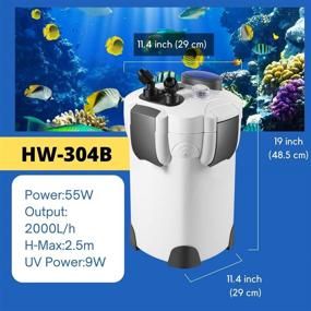 img 3 attached to 🐠 Flexzion Aquarium Canister Filter - High-Performance External Filter for 150 Gallon Fish Tanks