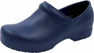 certainty slip-resistant nursing clogs - anywear guardian angel shoes for women and men ideal for healthcare and food service logo