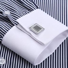 img 2 attached to 👔 Stylish and Versatile Cloudstyle Casual Regular Sleeve Formal Men's Shirts