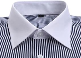 img 3 attached to 👔 Stylish and Versatile Cloudstyle Casual Regular Sleeve Formal Men's Shirts