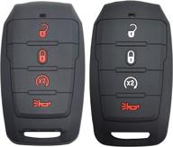 🔑 high-quality rubber keyless entry fob control cover for 2019 up 2020 ram 1500 - 2pcs логотип