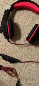 img 6 attached to BENGOO Pro Gaming Headset For PS4, PC, Xbox One Controller: Noise Cancelling Over Ear Headphones With Mic, LED Light, Bass Surround, Soft Memory Earmuffs. Perfect For Laptop, Mac, Wii, And More!