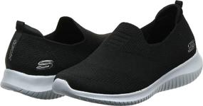 img 2 attached to Skechers Flex Harmonious Womens Sneaker Black Black Black Women's Shoes ~ Athletic