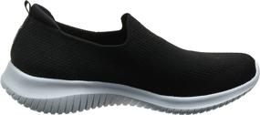 img 1 attached to Skechers Flex Harmonious Womens Sneaker Black Black Black Women's Shoes ~ Athletic