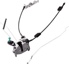 img 2 attached to Replacement Unikpas Door Latch Assembly with Cable Rod for Ford E150 E250 E350 RH Side Hinged Door - Upgraded Latch