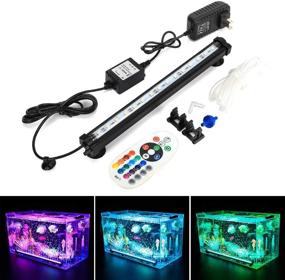 img 1 attached to 🐠 Upgraded DOCEAN LED Aquarium Light - IP68 Waterproof Fish Tank Light, Submersible Acrylic Fish Tank Light for Underwater Aquariums