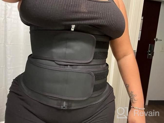 img 1 attached to 💪 Enhance Your Workout with YIANNA Latex Underbust JSculpt Waist Trainer: Double Training Belt for Optimal Results review by Francisco Holmes